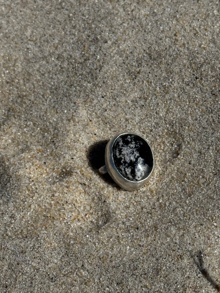 Cremation Fused Glass Ring